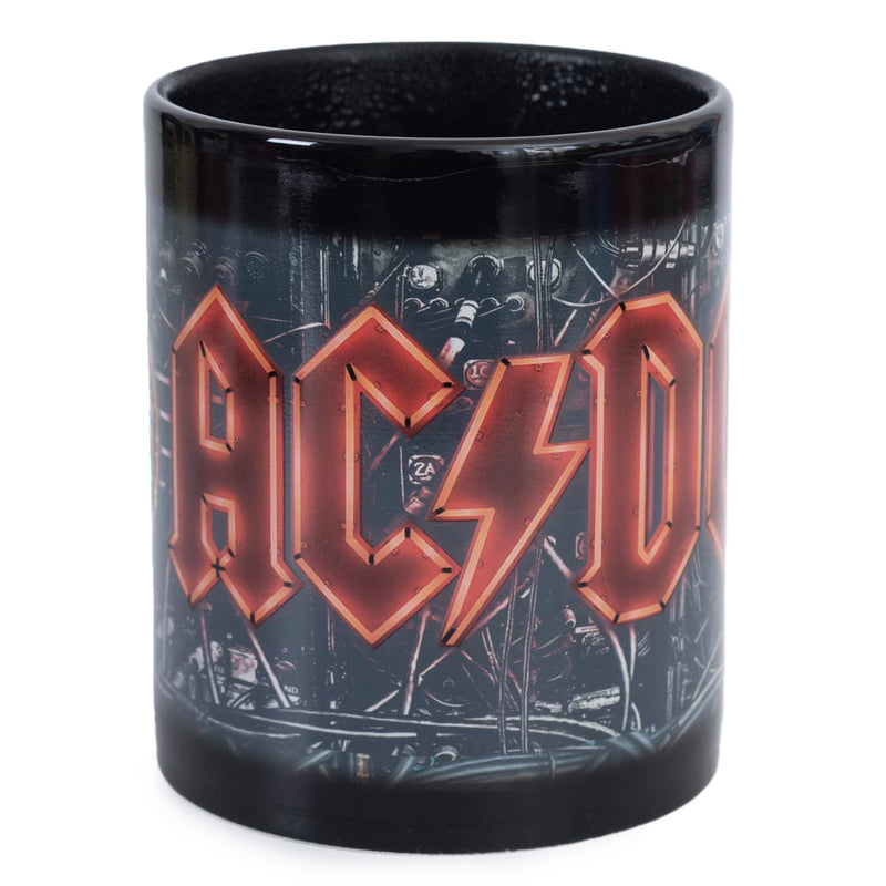 AC/DC Heat Changing Mug, rear view