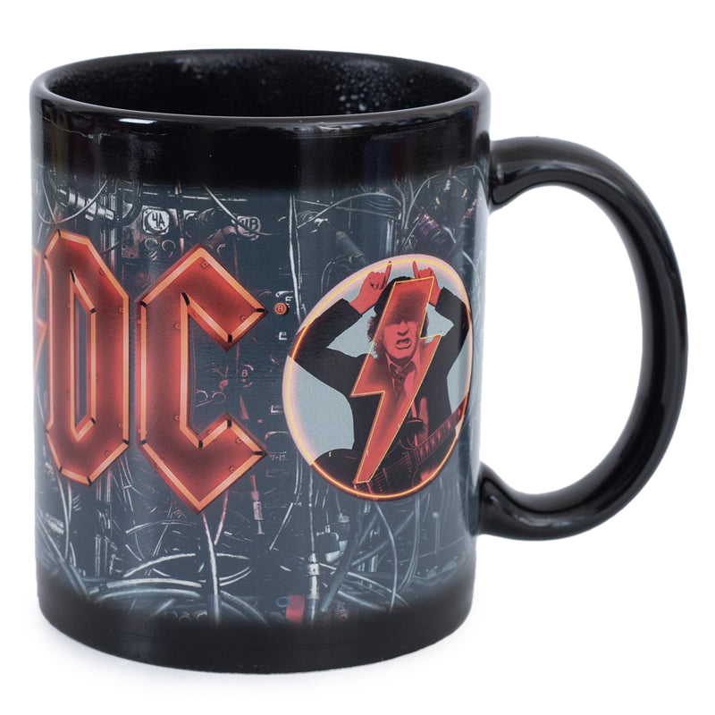 AC/DC Heat Changing Mug, in display
