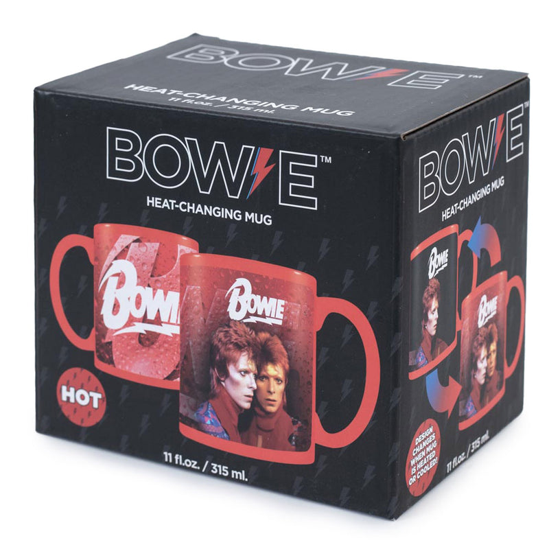 David Bowie Heat Changing Mug, size reference