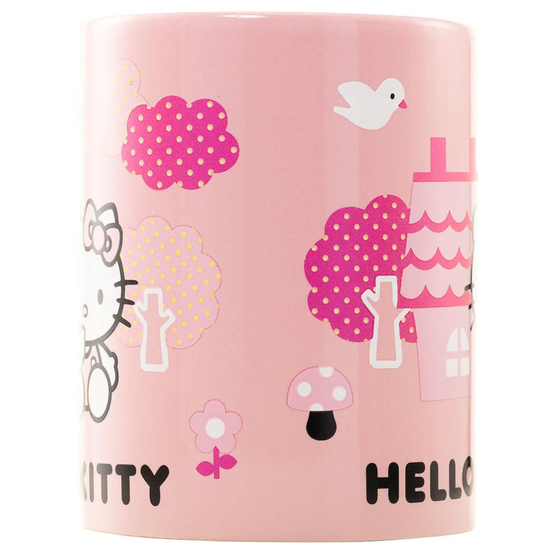 Hello Kitty Fuzzy Mug, side angle