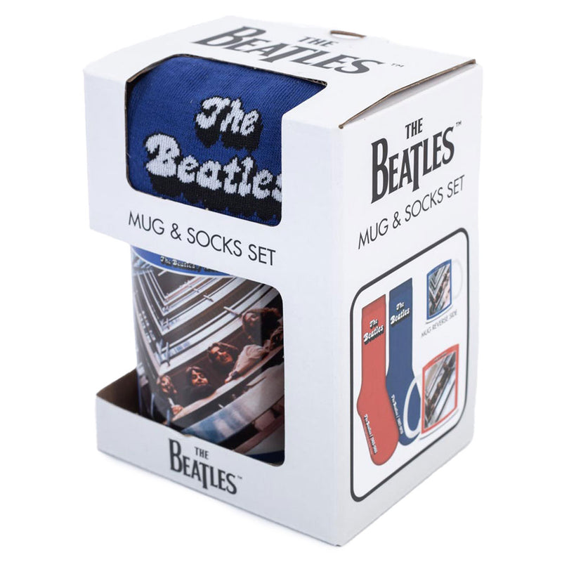 The Beatles Mug & Sock Set, rear view