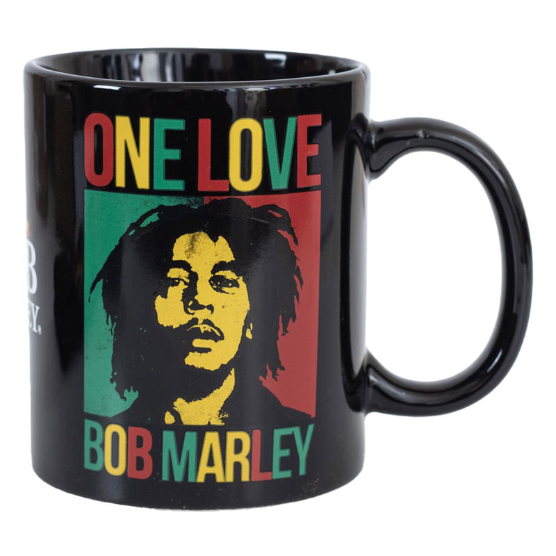 Bob Marley Mug & Sock Set, close-up detail