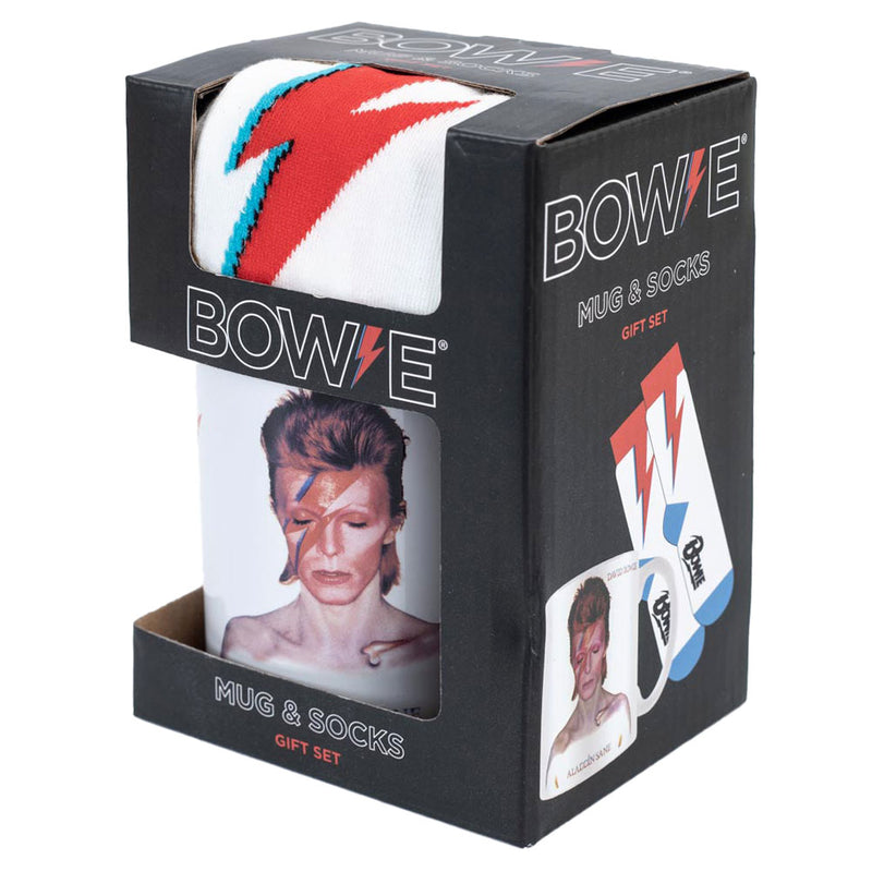 David Bowie Mug & Sock Set, packaging shot