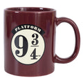 Harry Potter 9 & 3 Quarters Mug & Sock Set, close-up detail