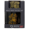 Queen Mug & Sock Set, rear view