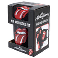 The Rolling Stones Mug & Sock Set, rear view