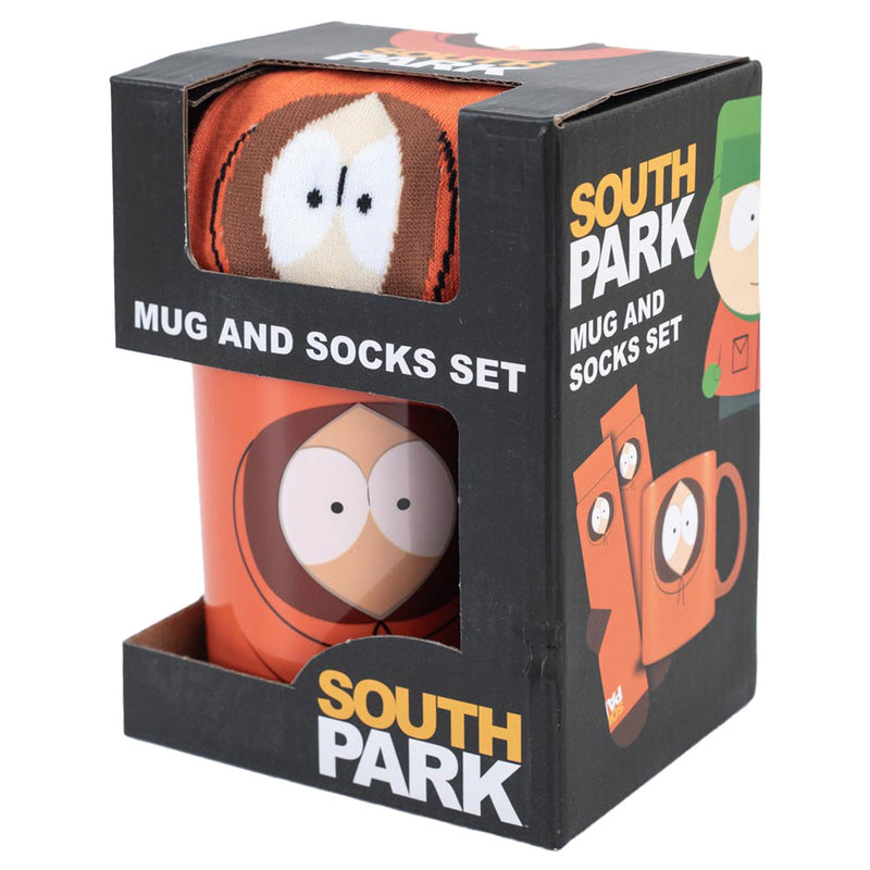 South Park Mug & Sock Set, rear view