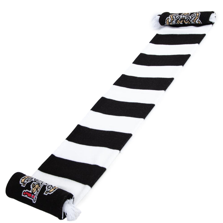 Newcastle United FC Black & White Stripe Scarf