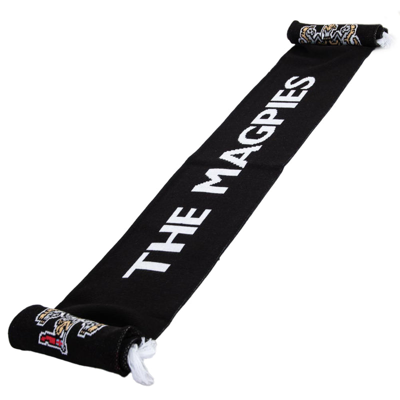 Newcastle United FC Magpies Scarf, side angle
