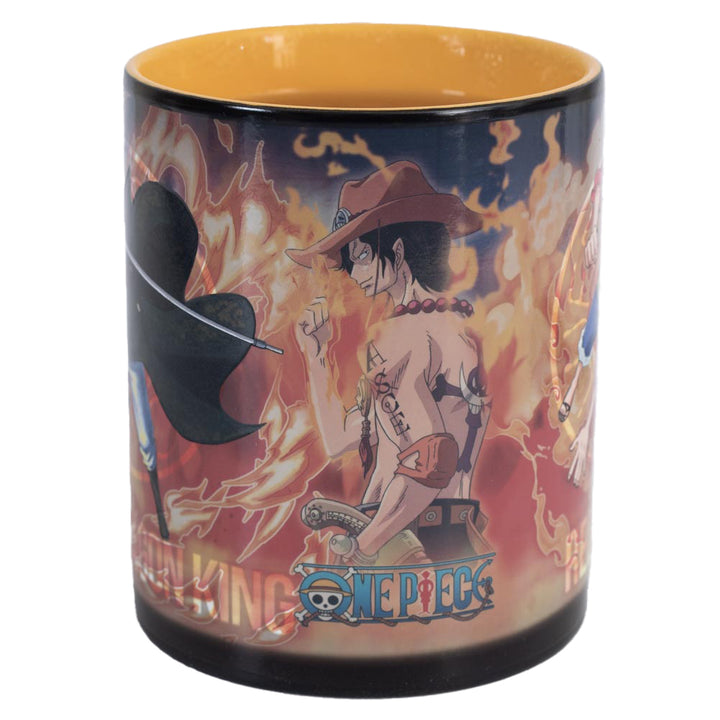 One Piece Heat Changing Luffy & Sabo Mega Mug