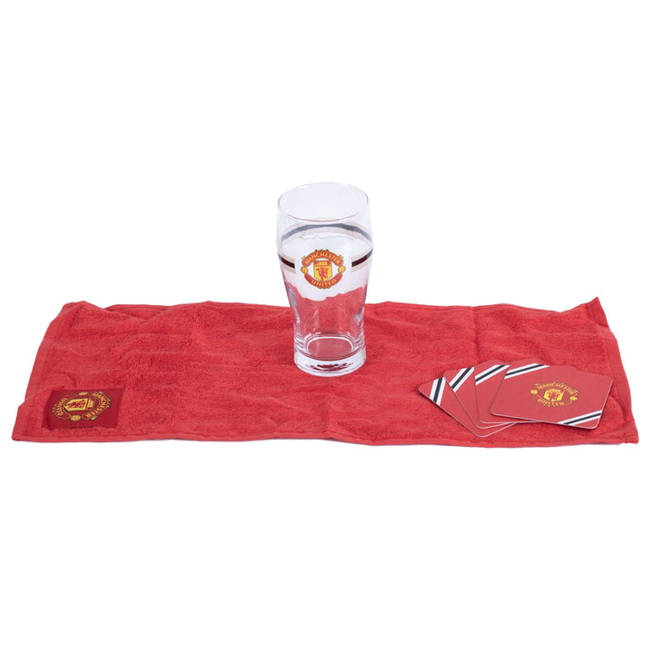 Official Manchester United FC Mini Bar Set