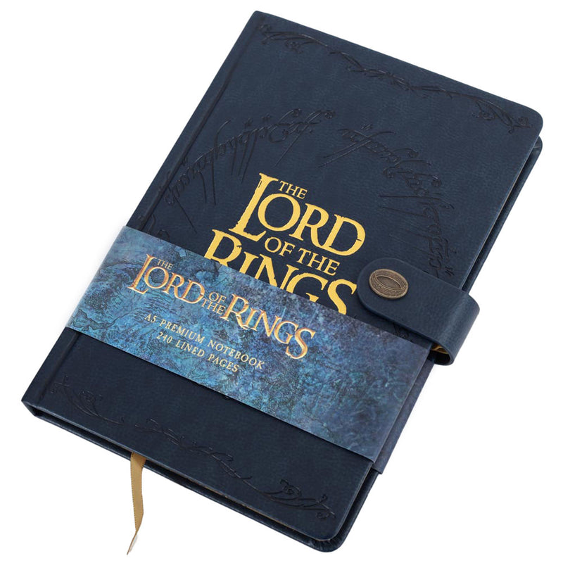 The Lord Of The Rings Premium Notebook, side angle
