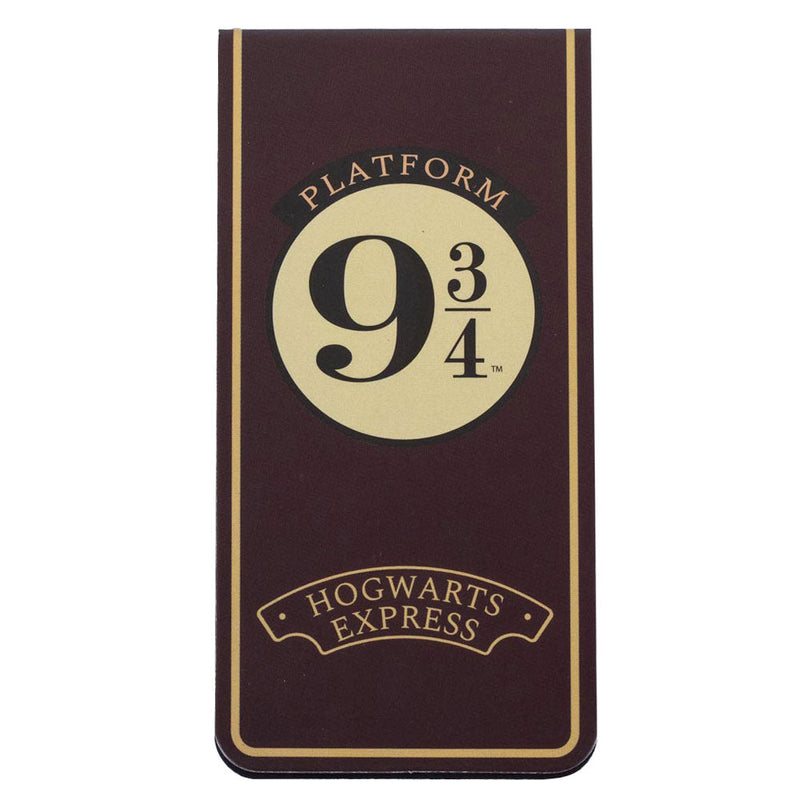 Harry Potter 9 & 3 Quarters Magnetic Bookmark, side angle