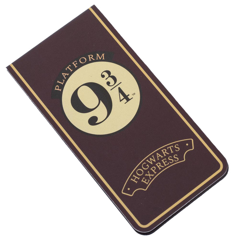 Harry Potter 9 & 3 Quarters Magnetic Bookmark, close-up detail