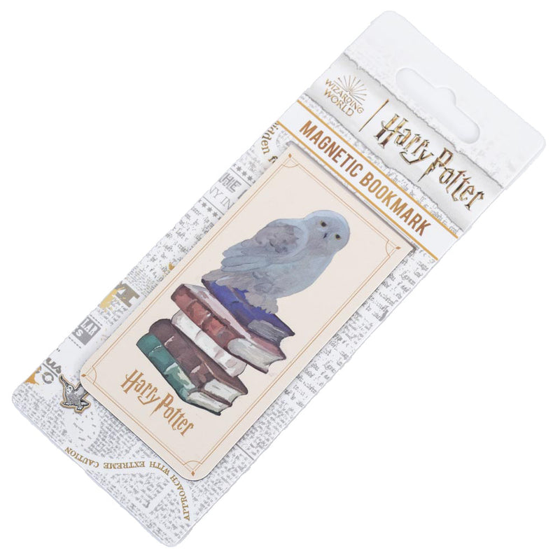 Harry Potter Hedwig Owl Magnetic Bookmark, rear view