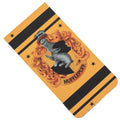 Harry Potter Hufflepuff Magnetic Bookmark, close-up detail