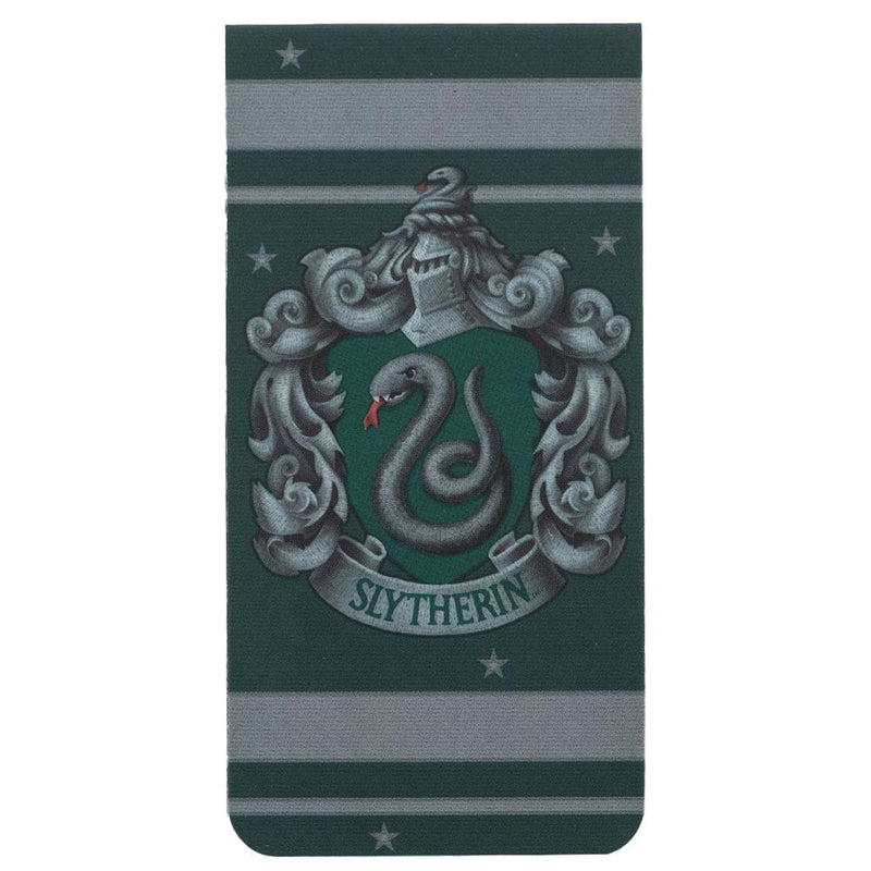 Harry Potter Slytherin Magnetic Bookmark, side angle