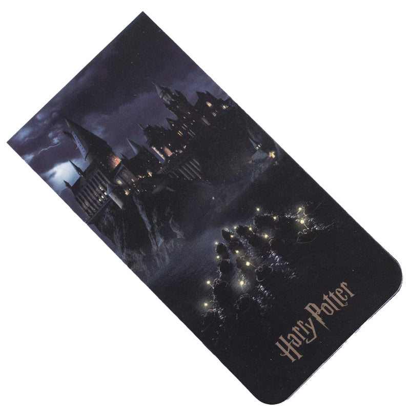 Harry Potter Hogwarts Castle Magnetic Bookmark, close-up detail