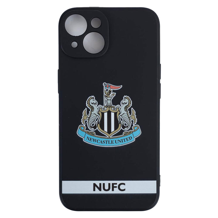 Newcastle United FC iPhone 14 Crest Silicone Case