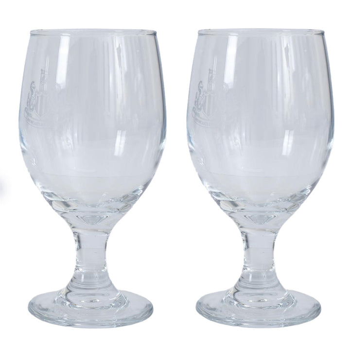 Newcastle United Chalice Glass Set