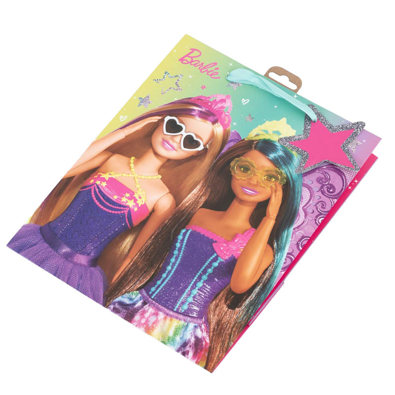 Barbie Medium Gift Bag, side angle