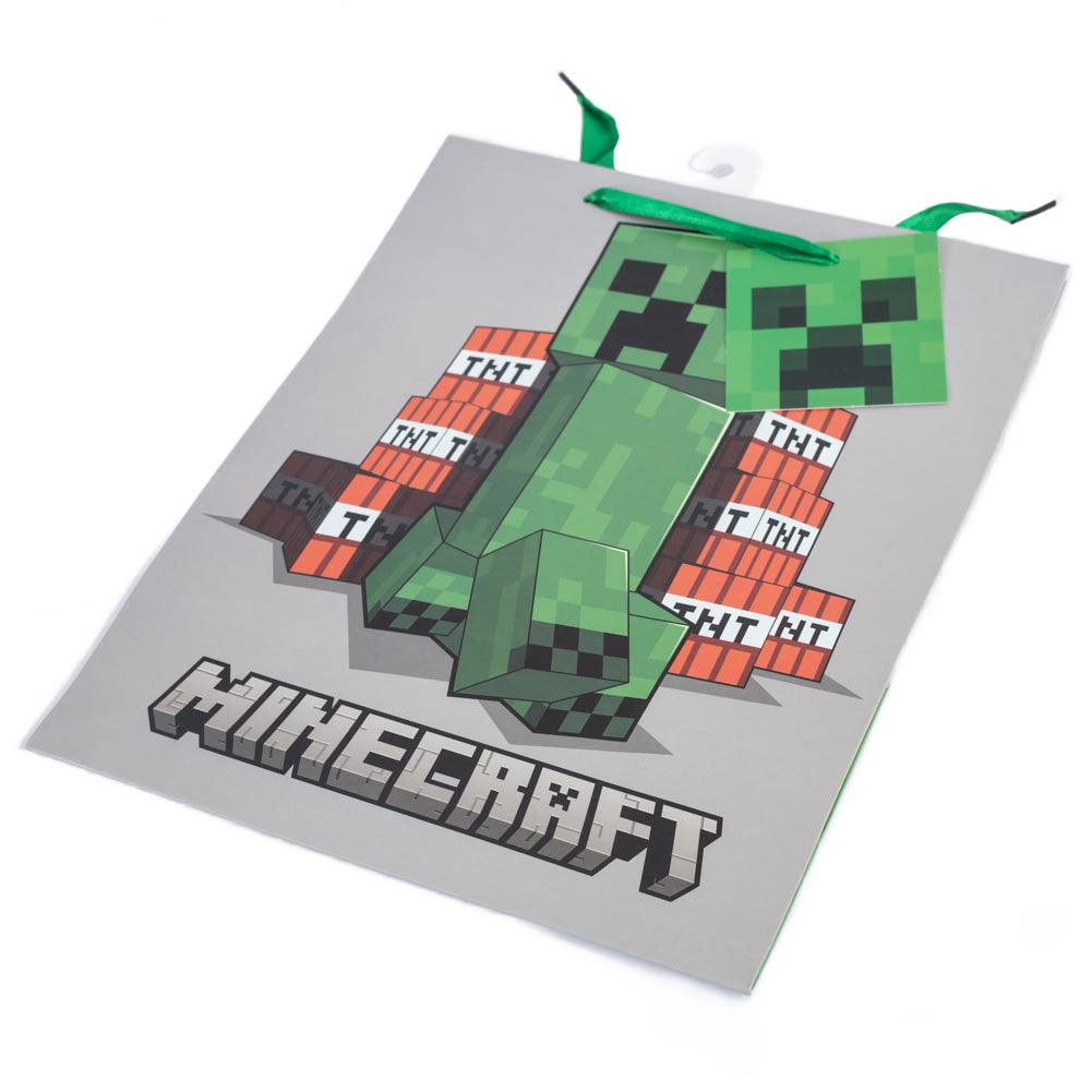 Minecraft Medium Gift Bag