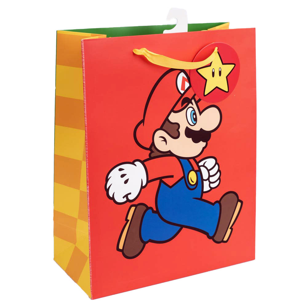 Super Mario Medium Gift Bag