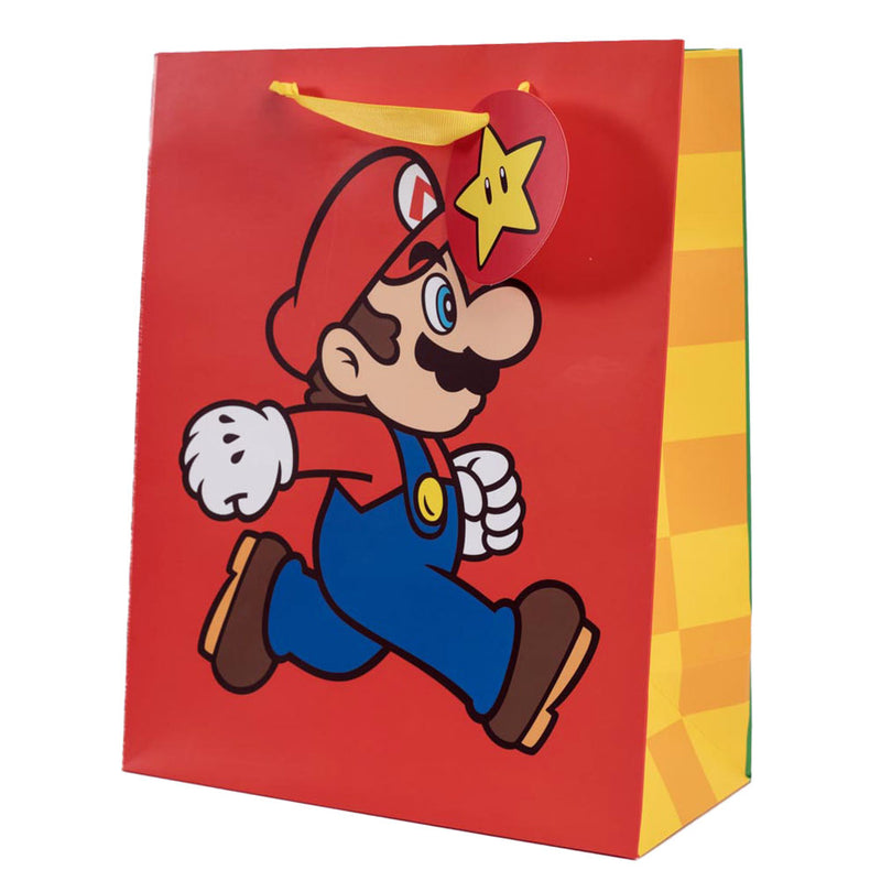 Super Mario Medium Gift Bag collectible from Infinity Collectables 2026