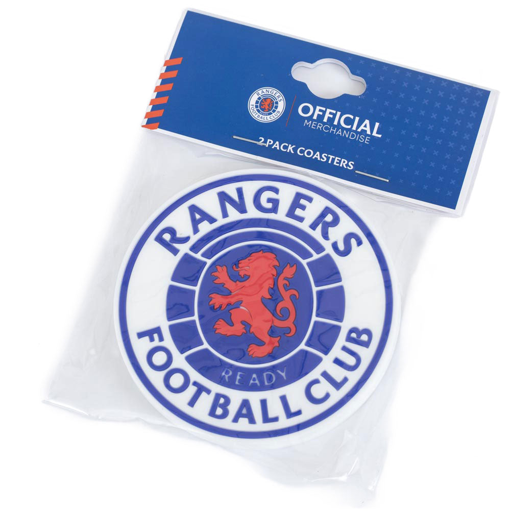 Official Rangers 2 Pack Coaster Set