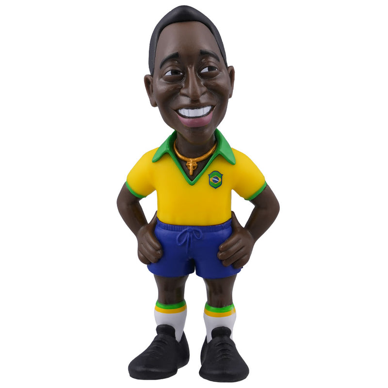 Pele MINIX Figure 12cm Brazil Home Kit collectible from Infinity Collectables 2026