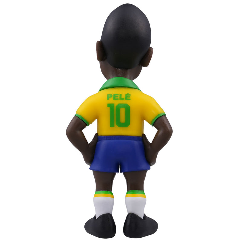 Pele MINIX Figure 12cm Brazil Home Kit, close-up detail