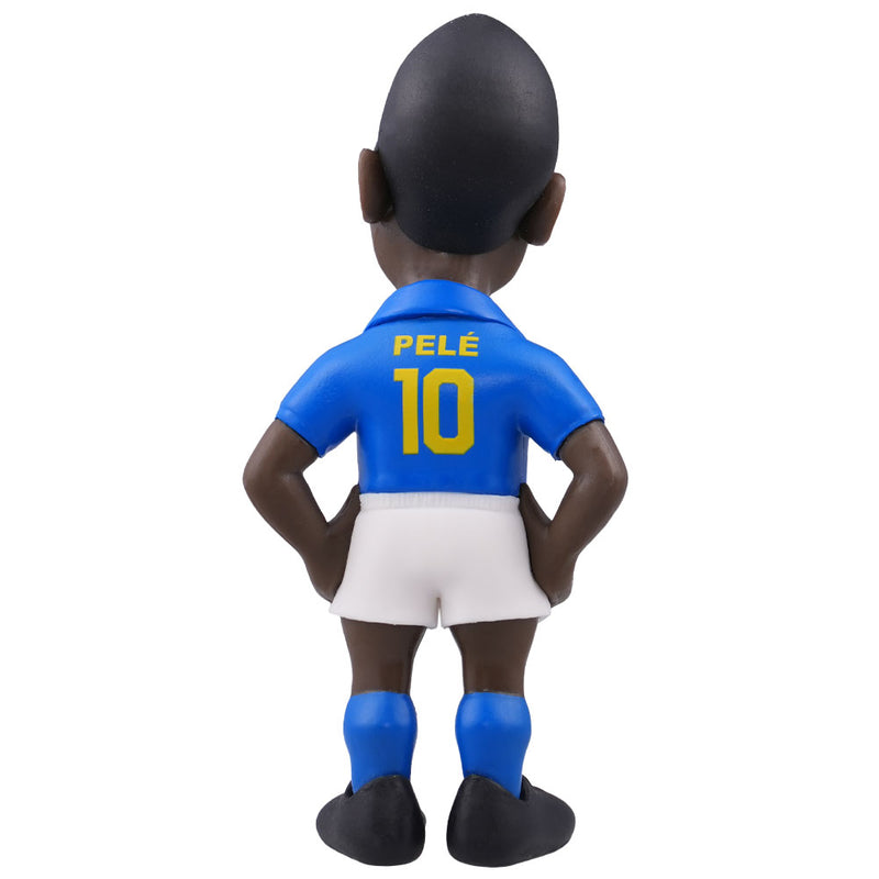 Pele MINIX Figure 12cm Brazil Away Kit, side angle