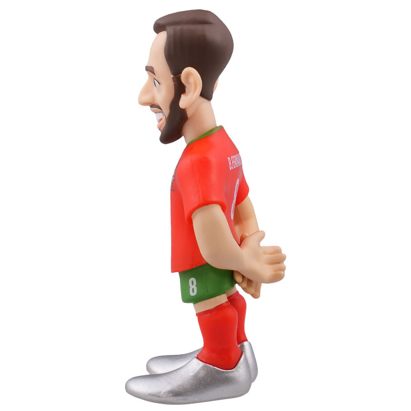Portugal MINIX Figure 12cm Bruno Fernandes, side angle