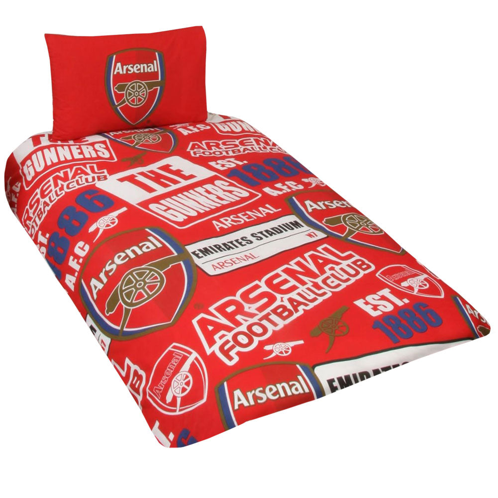 Arsenal Single Duvet Set