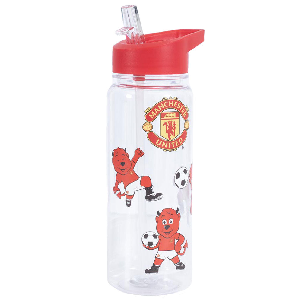 Manchester United Kids Mascot Drinks Bottle