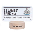 Newcastle United LED Dual Slide Light, side angle