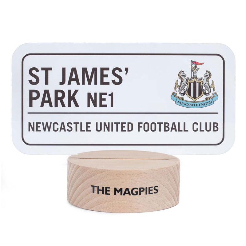 Newcastle United LED Dual Slide Light, side angle