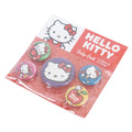 Hello Kitty Button Badge Set, side angle