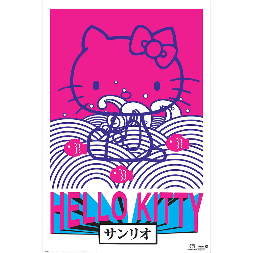 Hello Kitty Tokyo Rebel Poster