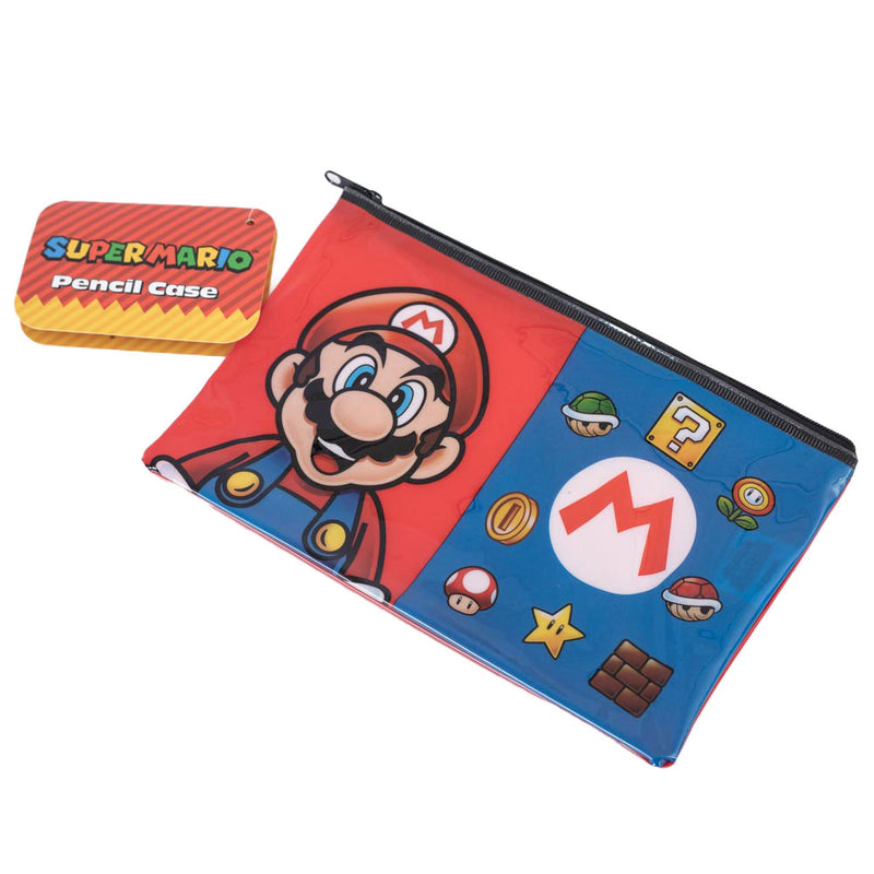 Super Mario Essential Pencil Case, side angle