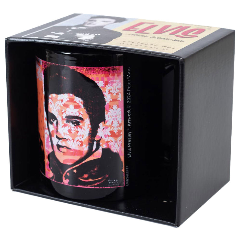 Elvis Presley Mug, close-up detail