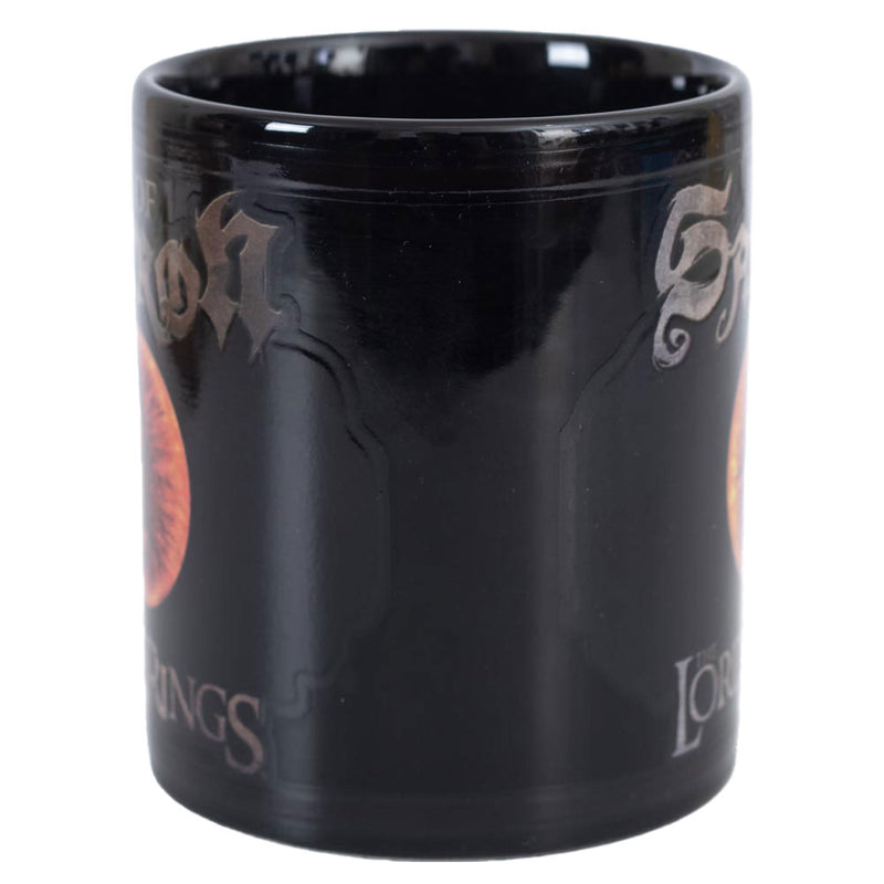 The Lord Of The Rings Sauron Heat Changing Mug, close-up detail