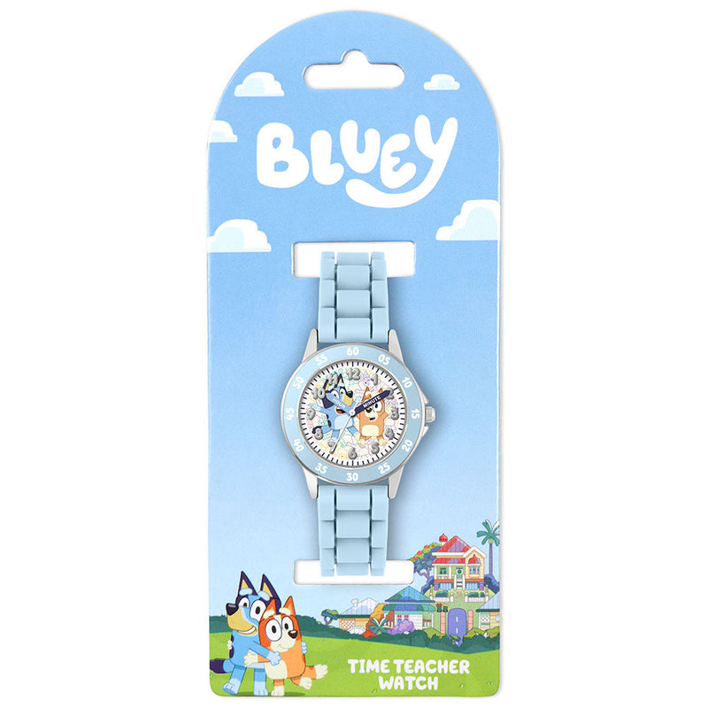 Bluey Junior Time Teacher Watch, side angle