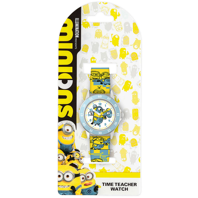 Minions Junior Time Teacher Watch, side angle
