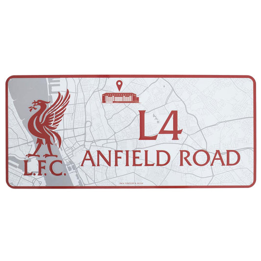 Liverpool FC Route To Sign collectible from Infinity Collectables 2026