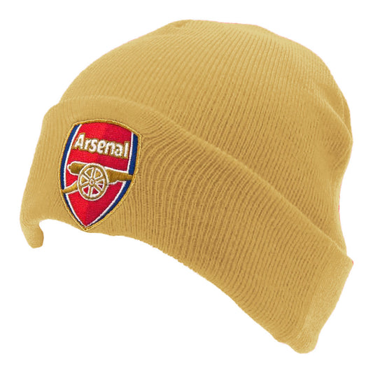 Arsenal FC Gold Cuff Beanie collectible from Infinity Collectables 2026