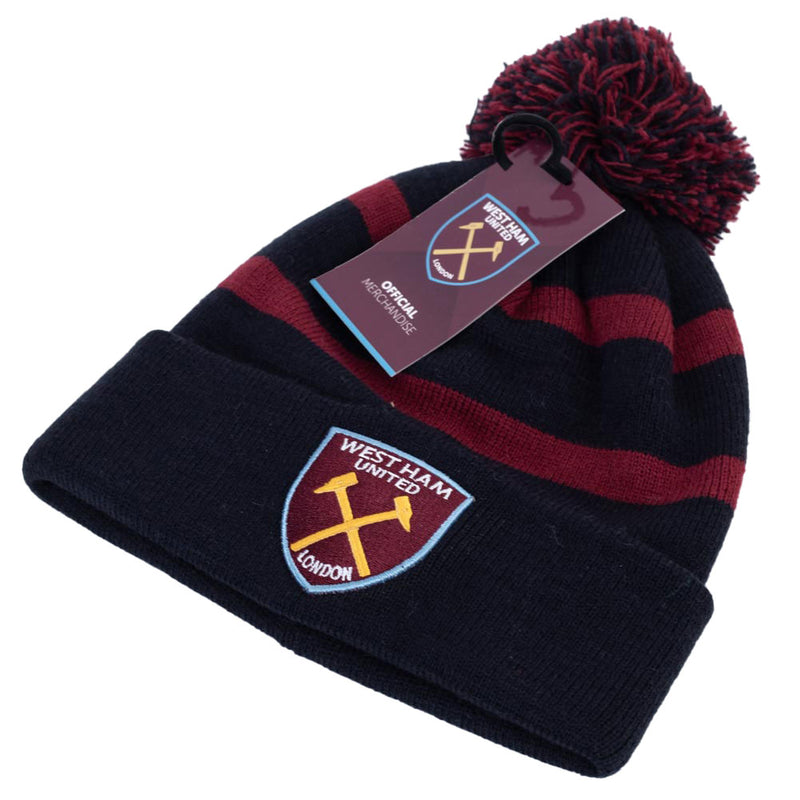 West Ham United FC Breakaway Ski Hat, side angle