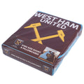 West Ham United Colour Split King Duvet Set, close-up detail