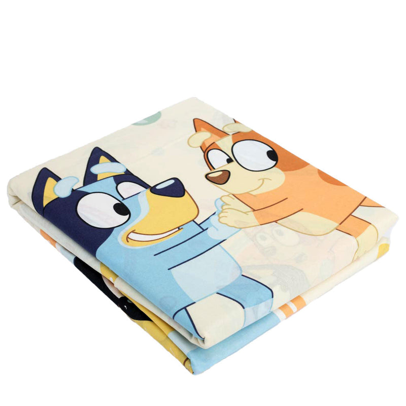 Bluey Frames Single Duvet Set, side angle