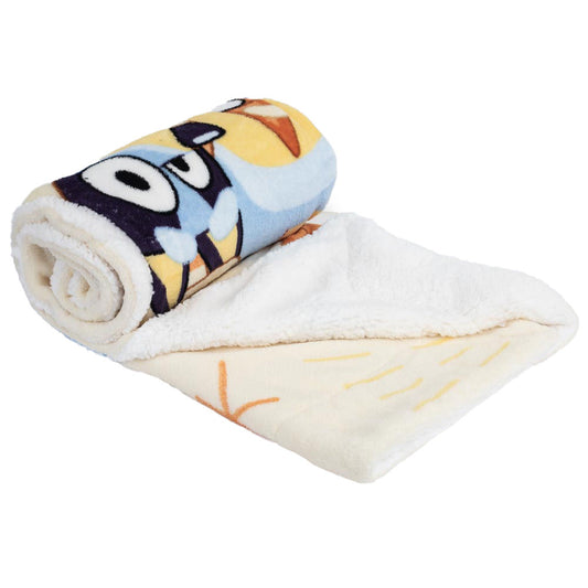 Bluey Sherpa Fleece Blanket, alternate view